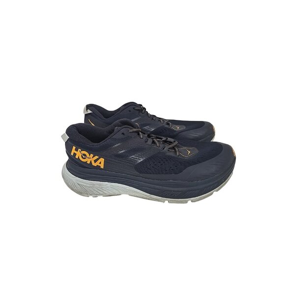 Hoka One Men's Stinson ATR 6 Running Shoe Blue Yellow Size 12M - Picture 2 of 8